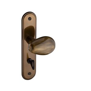 Fechadura Para Banheiro Zamac Concept Espelhado 404B Bronze Oxidado 40 Mm Pado