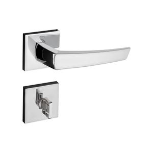 Fechadura Zm Seattle Roseta Cromado 40 Mm 115-90B Pado