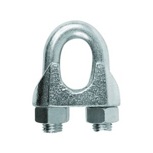 Grampo para Cabo de Aço Galvanizado 3/8¿¿ 9,53 mm Fertak