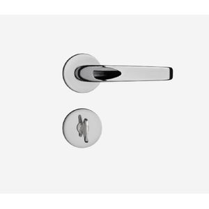 Fechadura Banheiro Zamac Concept Roseta 415B Cromado 40 Mm Pado