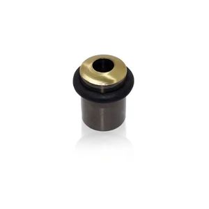 Batente Para Porta Latão Oxidado União Mundial