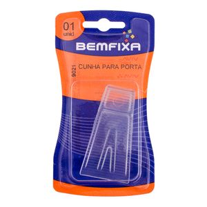 Cunha Transparente Para Retenção de Porta Bemfixa