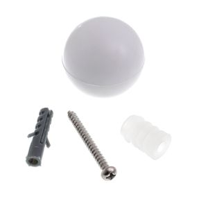 Batedor Para Porta Bola Branco Bemfixa