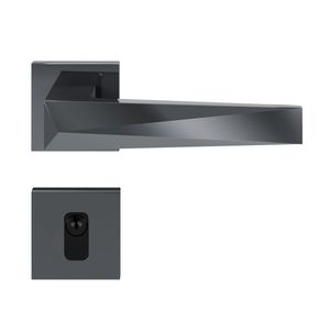 Fechadura Externa Ascot Grafite 55 Mm Pado