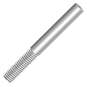 Haste Para Telha Completa 1/4x300 Mm Zincado Branco Ciser