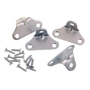 Cantoneira Para Móveis 47x22 Mm 4 Unidades Bemfixa