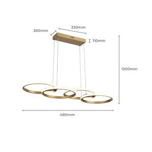 Pendente Bivolt LP-020 48W 4000K Nitrolux