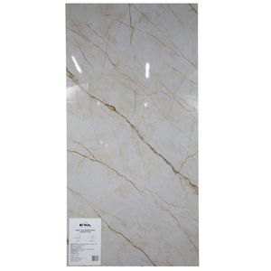 Revestimento PVC Mármore Carrara Ouro 60x120 Cm Eva