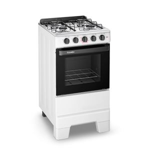 Fogão Ideal Pop Branco 4 Bocas F4ISB Esmaltec