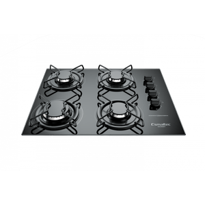 Cooktop Gourmet Glass Preto 4Q 4084 Esmaltec