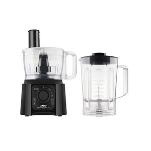 Processador De Alimentos Preto Multichef 4 em 1 127V 600W Arno