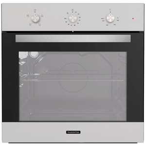 Forno Elétrico de Embutir Inox Basic 60 F4 em Aço Inox 4 Funções 71 Litros Tramontina