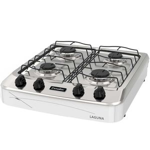 Fogão Laguna de Mesa Branco 4 Bocas 4027 Esmaltec