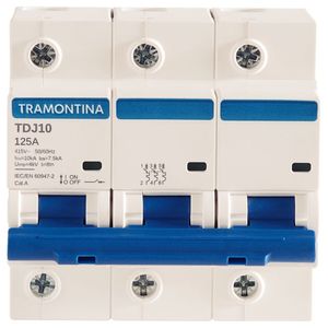 Disjuntor 3 Polos 125A 10KA 58013146 Tramontina