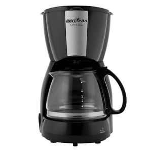 Cafeteira CP15 Preto E Inox 127V Britânia