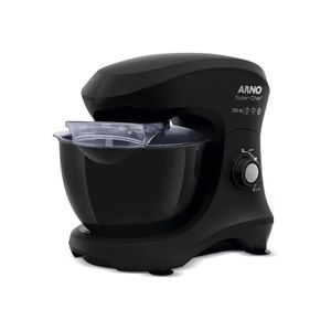 Batedeira Planet Super Chef 5 Litros 750W 127V Preta Arno