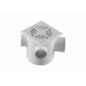 Caixa Sifonada Quadrada 12x10 Cm 50 Mm Branco CS1 Astra