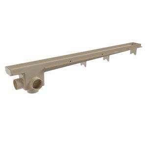 Ralo Linear Com Grelha Oculta 70 Cm Bege Astra