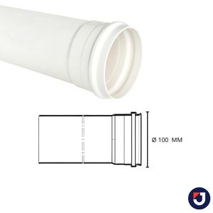 Tubo Esgoto 100 Mm 6 M Tigre