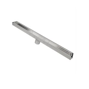 Ralo Linear Duplo Invisível Inox 90 Cm Flvx Hidro
