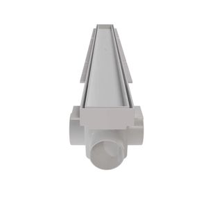 Ralo Linear Com Grelha Oculta 50 Cm Branco Astra