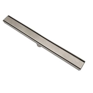 Ralo Linear Duplo Invisível Inox 50 Cm Flvx Hidro