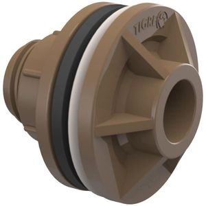 Adaptador Hidráulico Com Flange Anel Para Caixa D'água 60 mm Cil/Ret Tigre