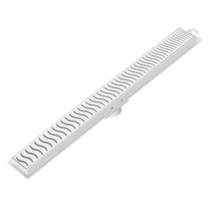 Ralo Linear 70 Cm Com Grelha Branco Tigre