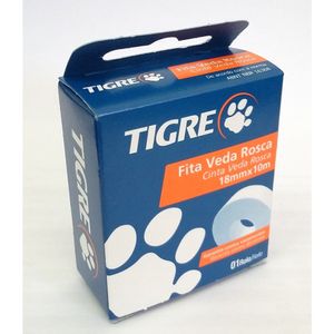 Fita Veda Rosca 18 Mm x10 M Tigre