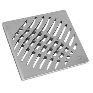 Grelha Quadrada Cromada 150 Mm Tigre