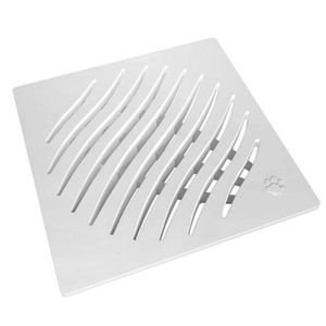 Grelha Quadrada Branca 100 Mm Tigre
