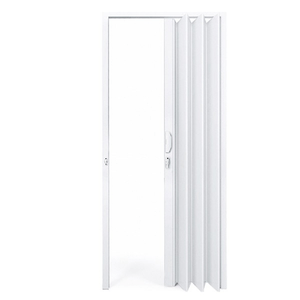 Porta Sanfonada PVC Branca 0,70x2,10 M (LxA) Novaforma