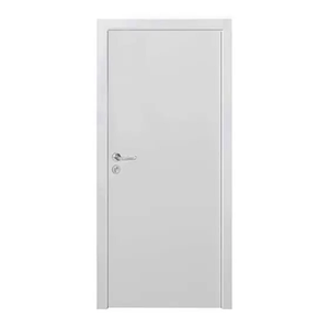 Kit Porta HDF Branca Lisa 210x70 Cm (AXL) Lado Direito MGM Esquadrias