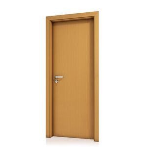 Folha para Porta Mdf Essenziale Lisa Sarrafo 3 Mm Curupixá Linheiro 210x60 Cm Concremwood