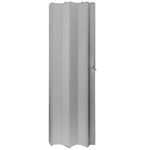 Porta Sanfonada PVC Cinza 0,60x2,10 M (LxA) Novaforma