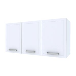 Armário em Aço Aéreo 120 Apolo Flat Branco Cozimax