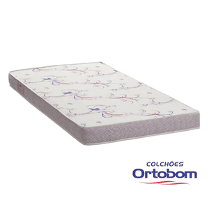 Colchão Solteiro Resistente Liso Ortobom