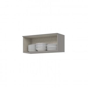 Armário Aéreo 1 Porta Basculante Branco 80 Cm Henn Móveis