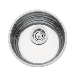 Cuba De Embutir Redonda 30 Cm Inox Alto Brilho Tramontina