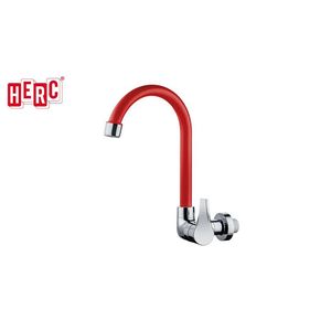 Torneira Parede Bica Móvel Twist Vermelho 2941 Herc