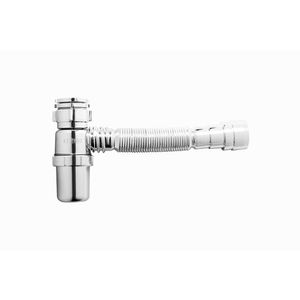 Sifão Sanfonado Universal Com Copo Cromado 1.1/2x40 Mm SSUC2 Astra