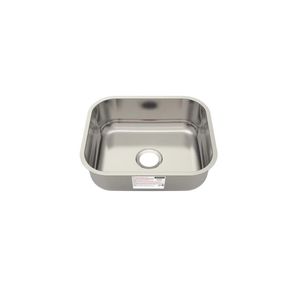 Cuba Inox 40x34 Cm Retangular Basic Sem Válvula Tramontina