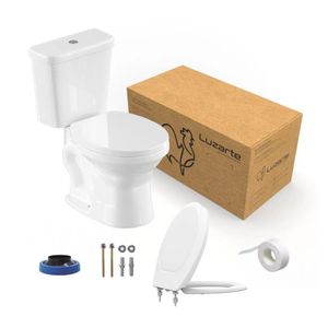 Kit Vaso Com Caixa Acoplada Coimbra Branco Luzarte