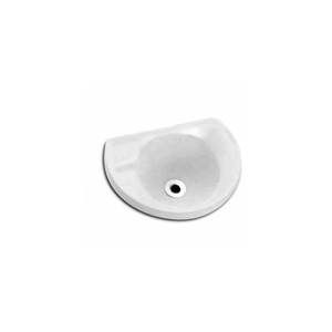 Lavatório Suspenso P 38,5x28 Cm Fasl Branco Celite