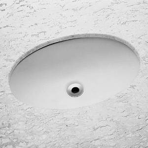 Cuba Para Banheiro De Embutir Oval 49x32,5 Cm Branca Celite