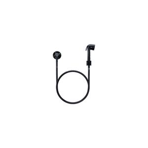 Kit Ducha Higiênica Registro Black com Derivação Preto 1/4 Blukit