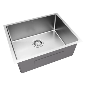 Kit Cuba Cozinha Aço Inox Escovado 500x400x200 Mm Japi