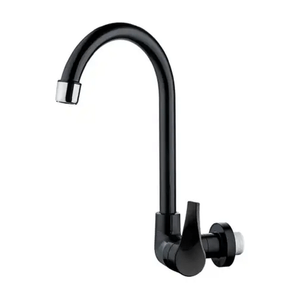 Torneira Parede Bica Móvel Twist 1/2 Preto Herc