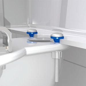 Kit Parafuso Fixador Para Caixa Acoplada Blukit