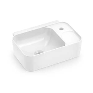 Lavatório Suspenso Eco 400x300 Mm Branco Celite